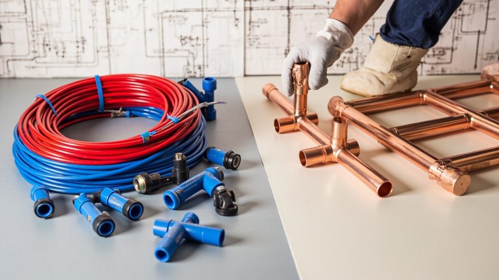 PEX vs. Copper Piping Guide in Indianapolis IN 46204
