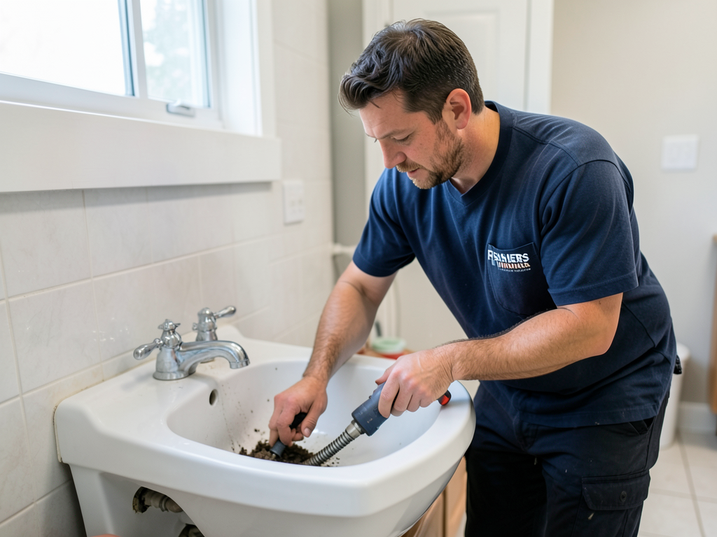 How to Clean and Fix a Slow Bathroom Sink Stopper in Your Fishers Home